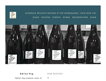 Tablet Screenshot of adrianfog.com